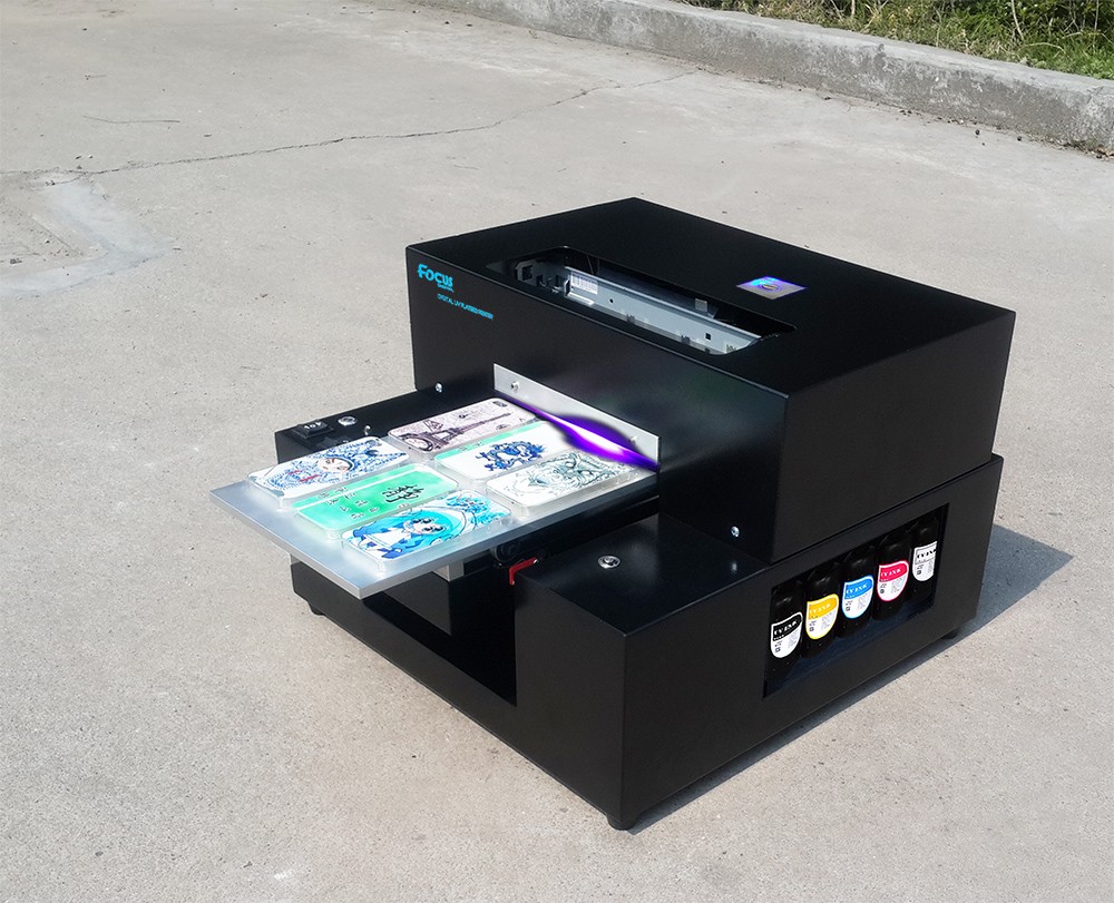 フォーカス新しいデザインfrigga-ジェットdx5 uv a2サイズフラットベッドプリンタ仕入れ・メーカー・工場
