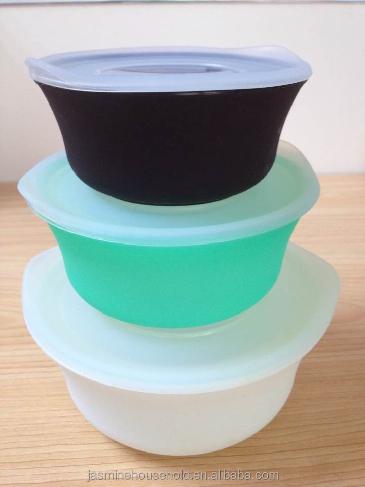 Popular Fda/lfgb Microven Safe Silicone Food Bowls Sets With Lids Buy