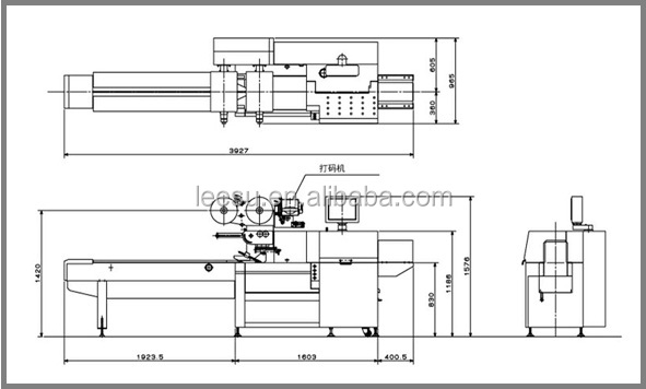 SGM080-3A-P/T Horizontal Flow Automatic Pillow Lollipop Candy Packaging Machinery