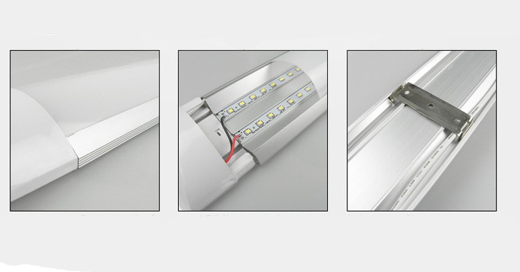スリムフラットledバッテンチューブ照明器具リニア照明4ft 5ftチューブライト仕入れ・メーカー・工場