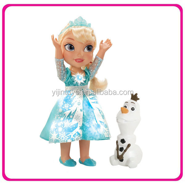 Icti Certificated Custom Doll Plastic Doll Frozen Elsa