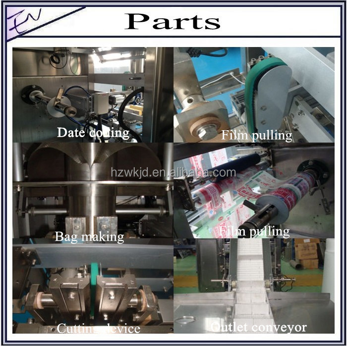 Automatic form fill seal saffron pouch packaging machine