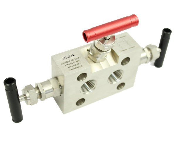 High Pressure 3way Valved Manifold Needle Valves Instrumental