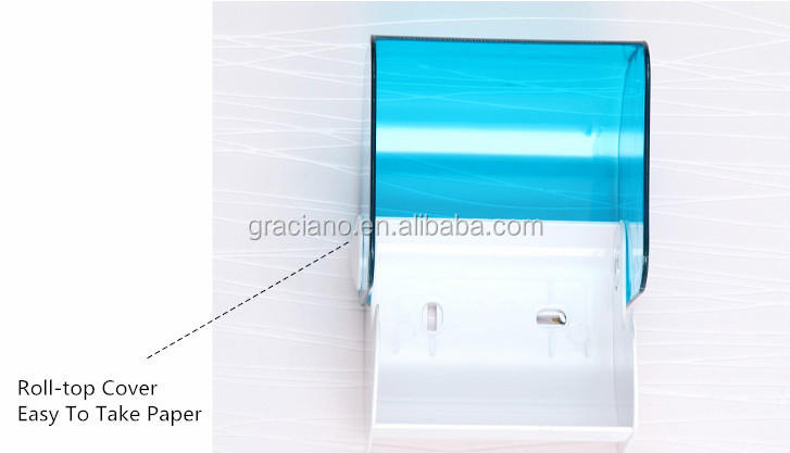 卸売紫jn8711hホテルpublicl半透明トイレ丸いプラスチック製の壁取り付けられたティッシュディスペンサーペーパータオルのロールホルダー仕入れ・メーカー・工場