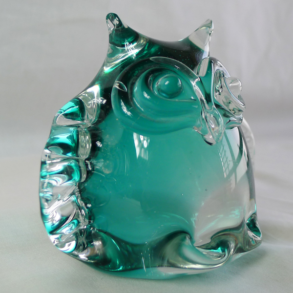 新しい到着の手芸2015卸売ミニアクアガラスフクロウの置物問屋・仕入れ・卸・卸売り