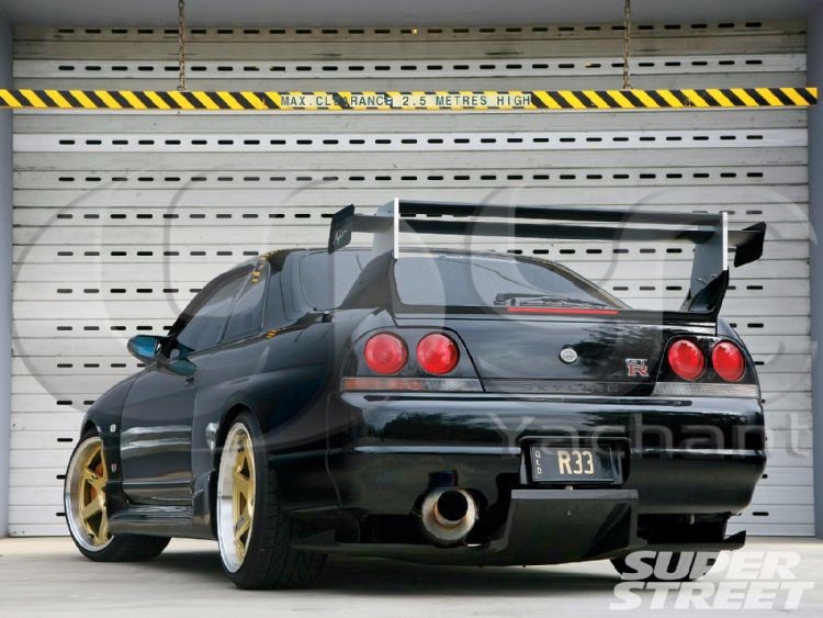 1995-1998 Nissan Skyline R33 GTR Top-Secret Type1 Style Rear Diffuser 3pcs with Metal Fitting Accessories  FRP (13).jpg