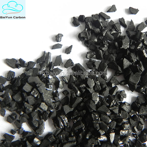 Ningxia Baiyun coconut shell/nut shell high density of granular activated carbon