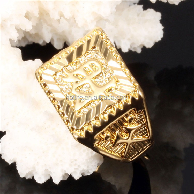 Copper Men Style Plated Jewellery Fake Gold Ring 18k Buy Fake Gold