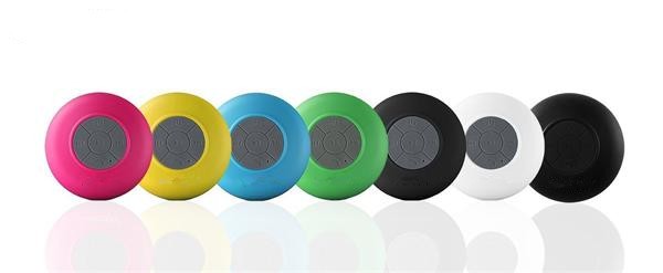 防水のbluetooth 3.0シャワースピーカーハンズフリースピーカーフォンで内蔵マイク、 6時間の再生時間、コントロールボタン仕入れ・メーカー・工場