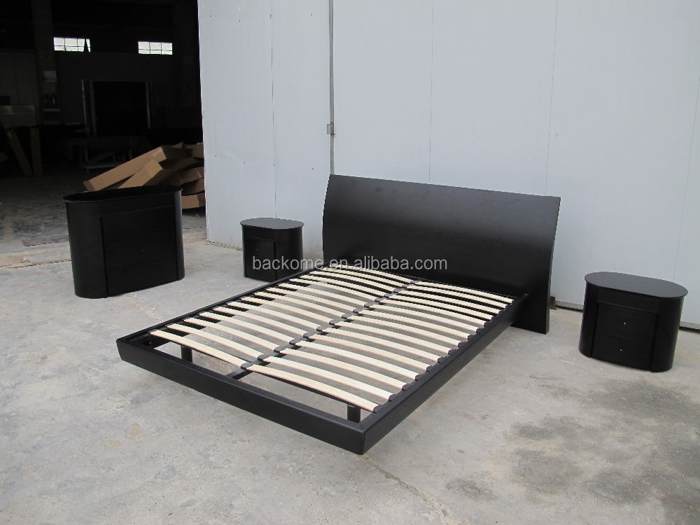 ブラックオークbedrooomモダンな家具のベッド仕入れ・メーカー・工場