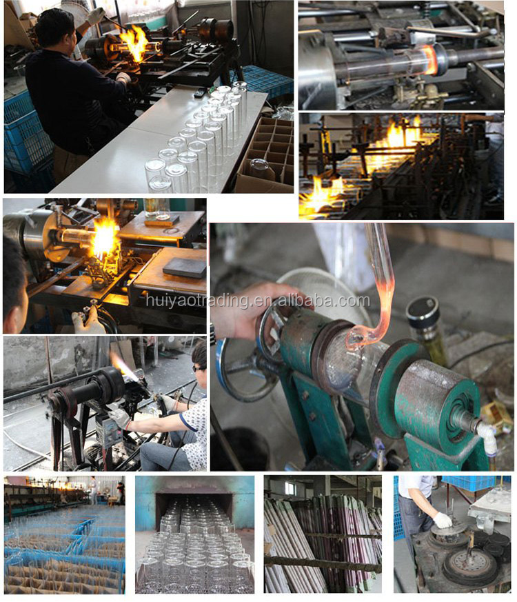 パイレックスガラス花急須300ミリリットルステンレス鋼の内部との二層50ml4コンテナとティーカップ仕入れ・メーカー・工場
