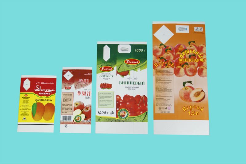 SIG Combifit pack carton for UHT milk juice and other beverages and drinks