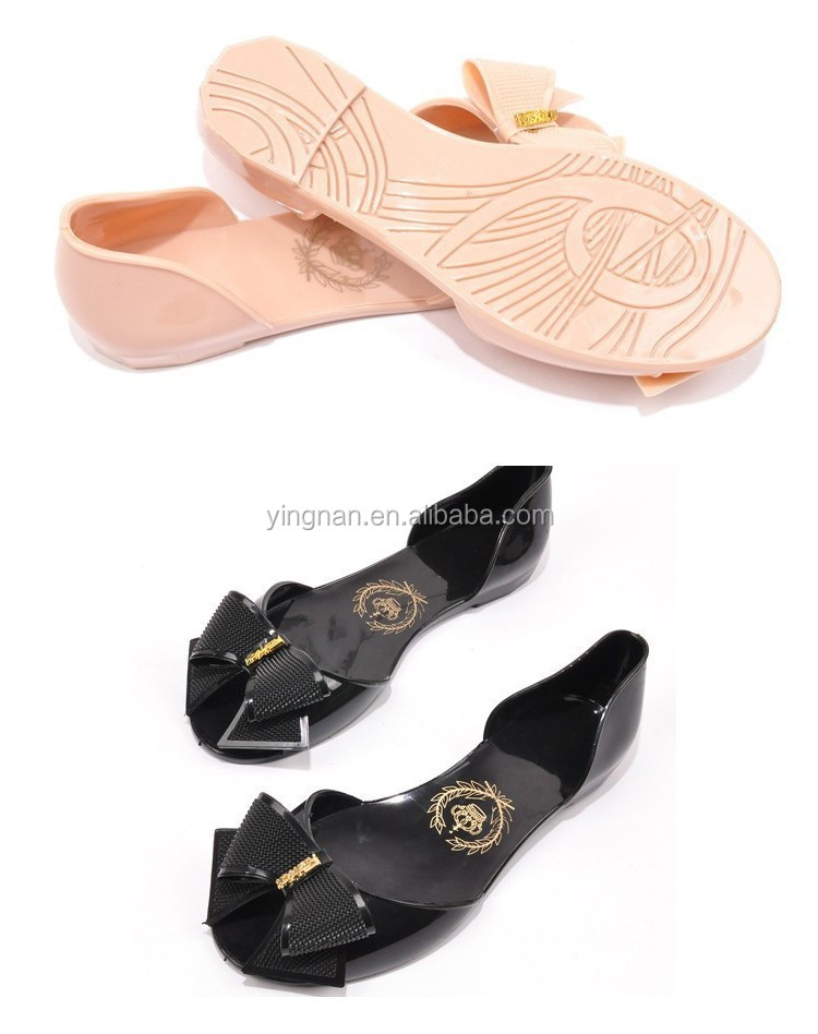 女性のサンダル2016夏のビーチスタイルボウクリスタル靴キャンディーカラーfemalebutterly-結び目サンダル仕入れ・メーカー・工場