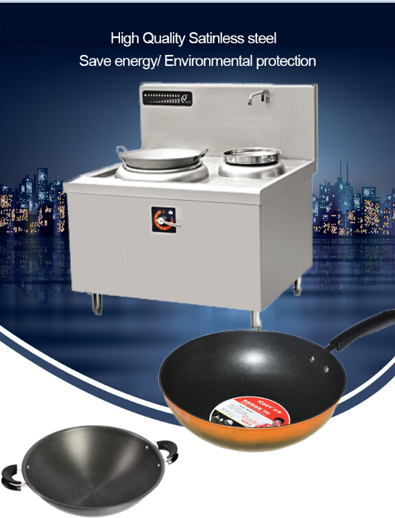 15kw Power Single Woks Commercial Hotel Restaurant Super Large