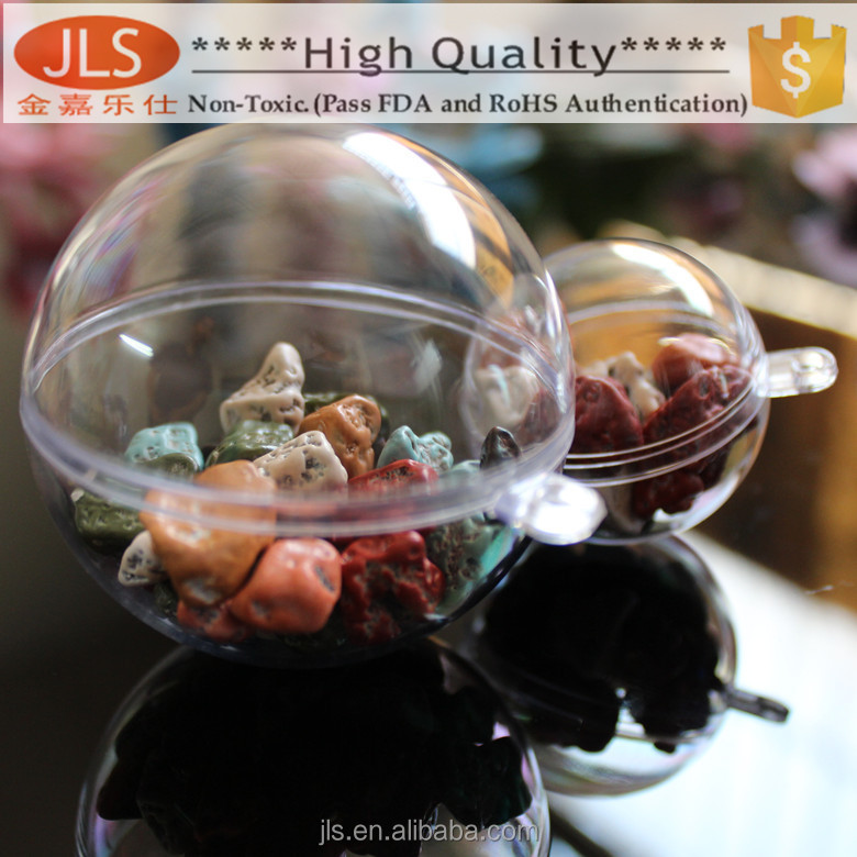 Dia50mm Round Clear Plastic Ball For Candy Box Buy Clear Plastic