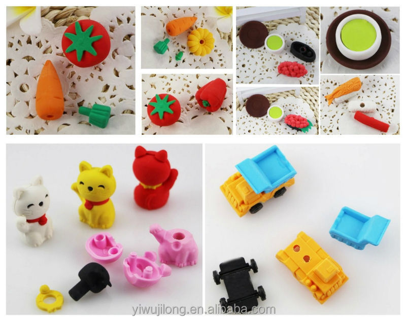 Hot sale Manufacturer 3D fruit shape eraser cute erasers pretty erasers問屋・仕入れ・卸・卸売り