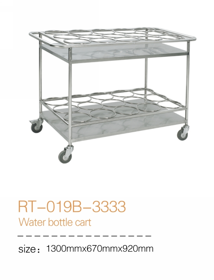 stainless steel hospital trolley