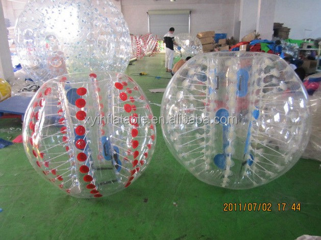 2014 Factory outlet custom color bubble ball pour le football