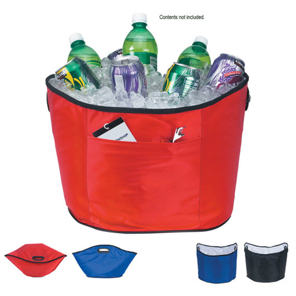 Promotional Cheap Polyester Ice Chest Bag Ice Cooler Bag Wholesale