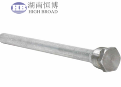 aluminum/zinc anode rods for water heaters