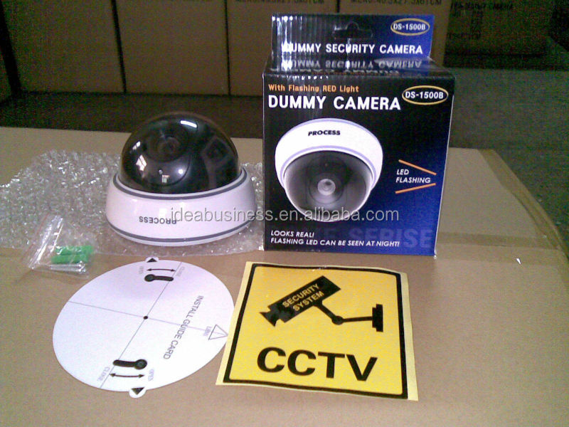 Cctvのダミードームカメラ/ドームダミーカメラ光の点滅とds-1500bモデル問屋・仕入れ・卸・卸売り