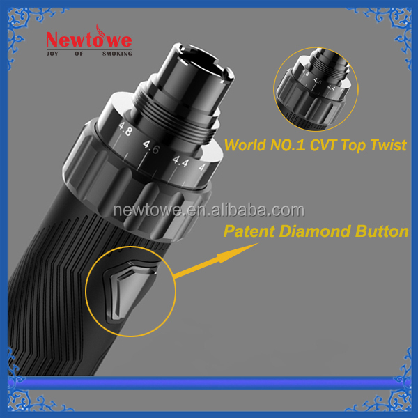 Unique top twist design vision spinner 3 battery 1600mah vision spinner 2