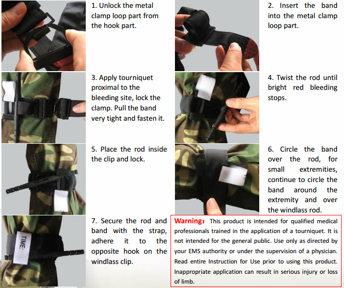 New Design Metal Clamp Arterial Tourniquet Buy Arterial Tourniquet