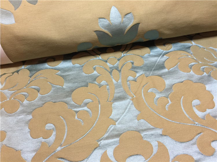 絹織物/綿ファブリックカーテンの生地に/ユニークなパターン設計とソファのファブリック仕入れ・メーカー・工場