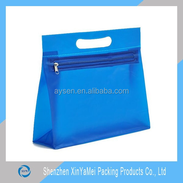 Promotional cosmetic bag Transparent PVC Zipper Toiletry Bag