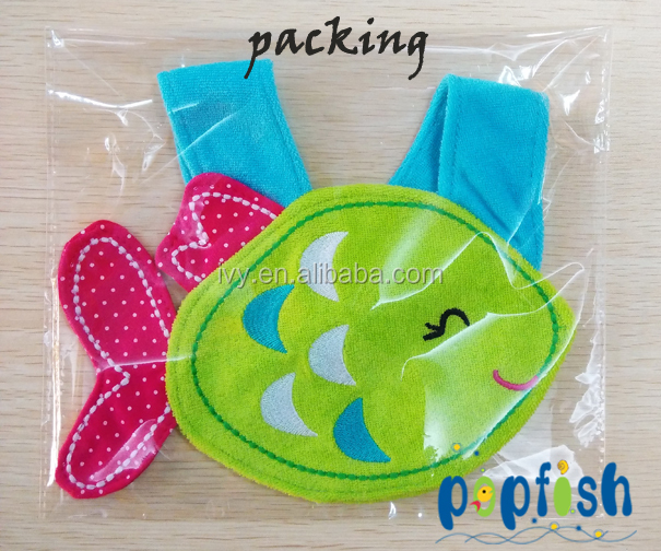 新しい スタイル 30 ピース/ロット漫画幼児刺繍赤ちゃん の よだれかけ いたずら子供動物エプロン仕入れ・メーカー・工場