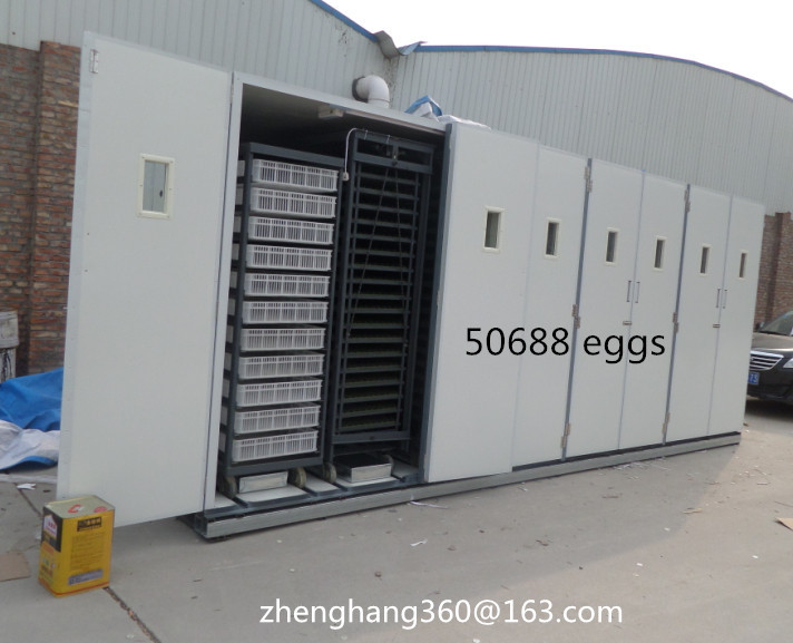 CE approved high quality 50688 eggs large capacity laboratory incubator