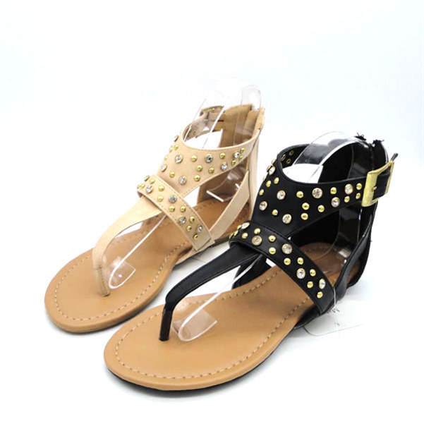 fashion strap flat sandals for women sandals for flat feet