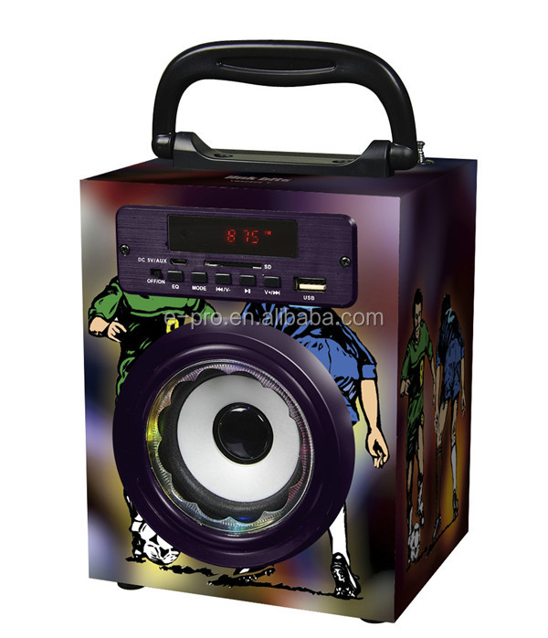 ダンスdj2014年最高の品質の古典的な木製スピーカーでam/fmラジオ、 tf/usbの再生をサポートする、問屋・仕入れ・卸・卸売り