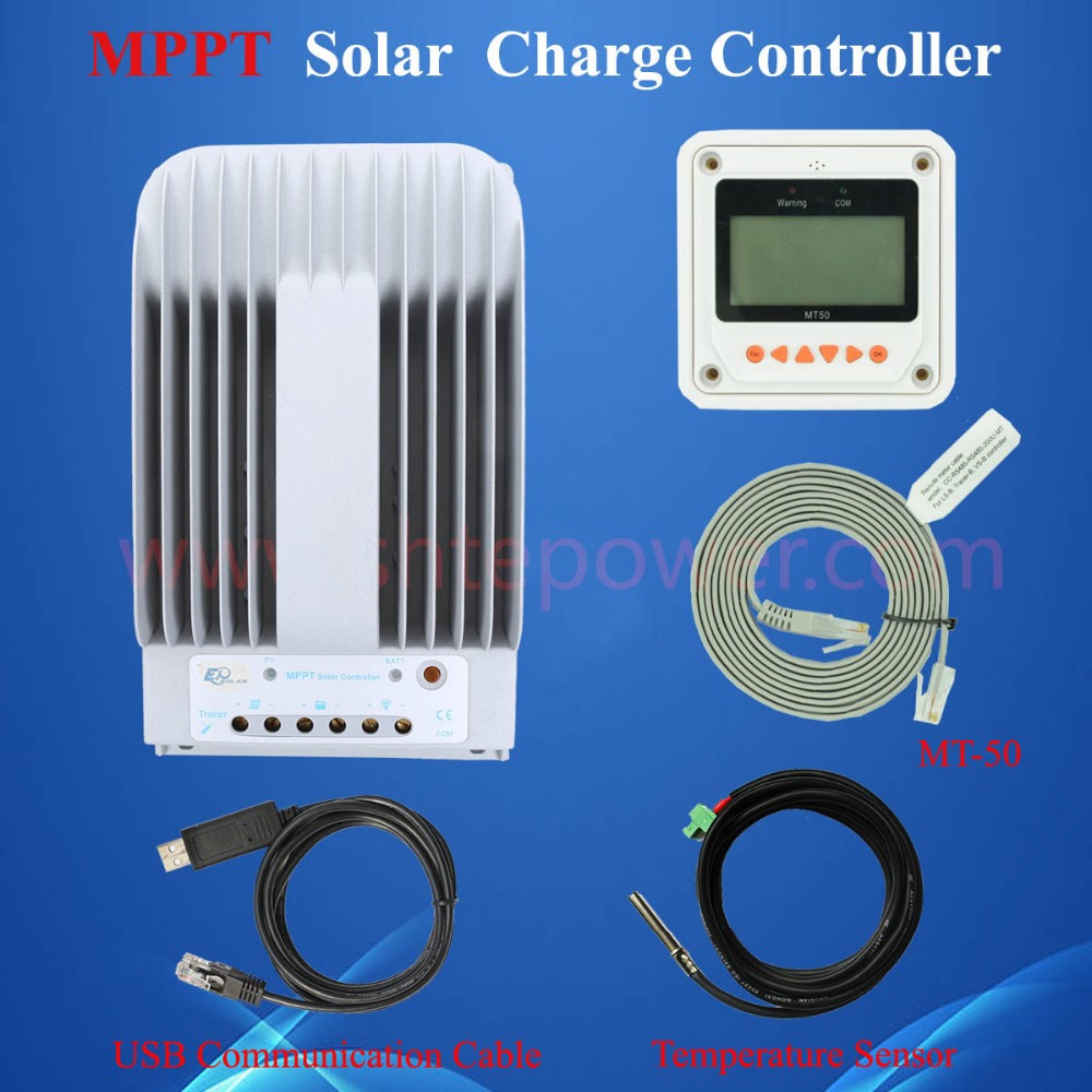 Wholesale EPEVER 12v 30a mppt solar charge controller 150V with MT50  monitor function Tracer3215BN From