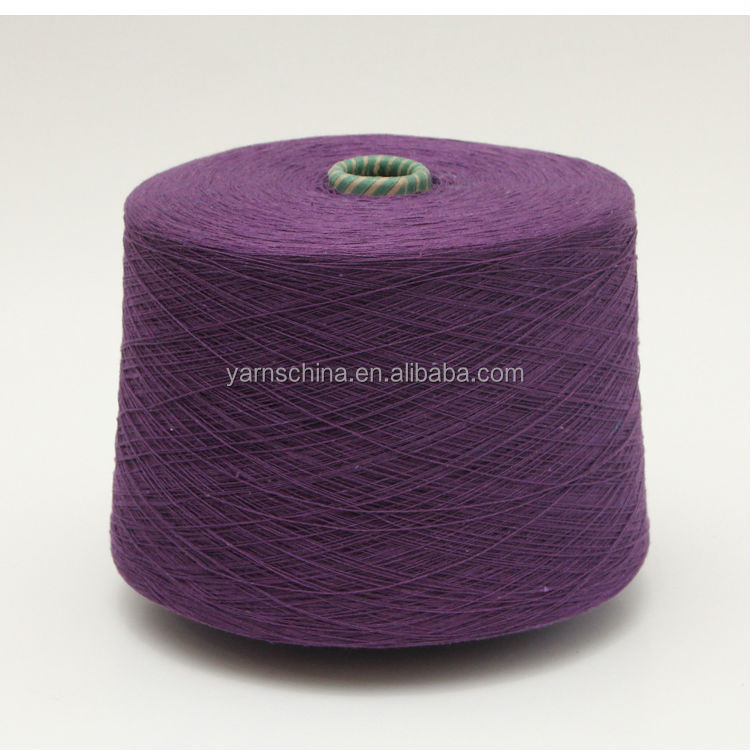中国語アリババの綿ポリエステル混紡糸のalibaba編み物ブレンド販売のためのオープンエンド糸問屋・仕入れ・卸・卸売り