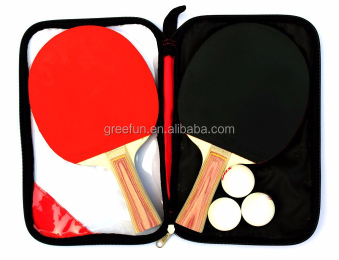 2016高品質標準カーボン卓球ラケットピンポンでパッキングバッグ仕入れ・メーカー・工場