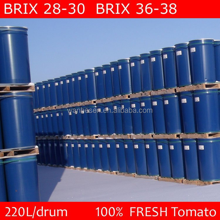 Tomato paste concentrate 36-38%