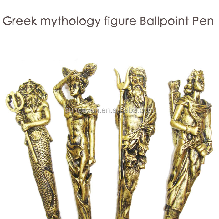 樹脂ギリシャの神々フィギュア記念品ボールペン仕入れ・メーカー・工場