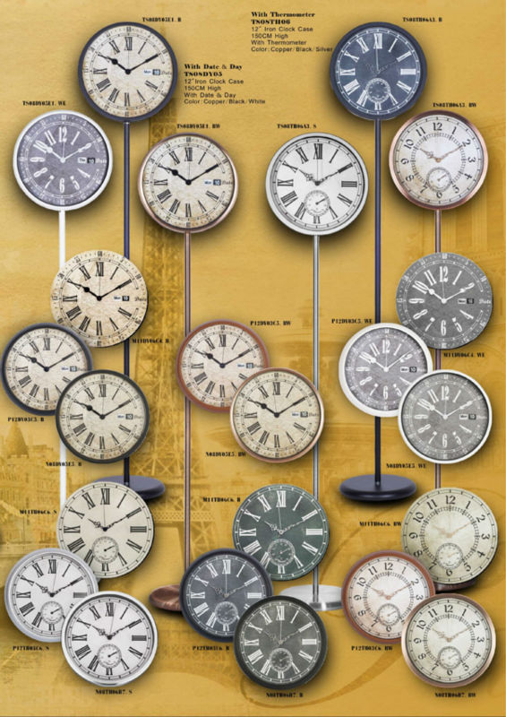 広州レトロ・日付日のカレンダーの祖父の床の時計のための真鍮の家の装飾問屋・仕入れ・卸・卸売り