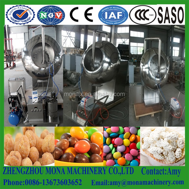 Candy Coater Machine Sugar Coating Machine Electric Sugar Coating Machine  Chocolate Coating Polishing Machine Peanut Nut Coating Machine Coater Sugar