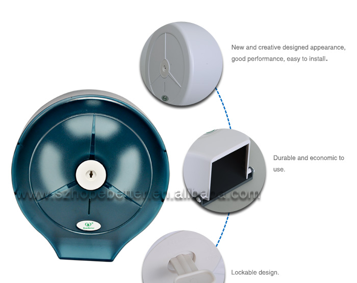 H601-bティッシュボックスホルダーウォールマウント、 透明なプラスチック製のティッシュボックス、 トイレットペーパーディスペンサー仕入れ・メーカー・工場