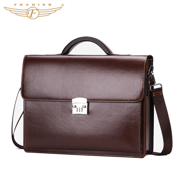 High Quality PU Business Men Leather Briefcase With Coded Lock.jpg