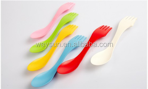 キャンププラスチックsporks、 ナイフ、 フォーク、 スプーン仕入れ・メーカー・工場