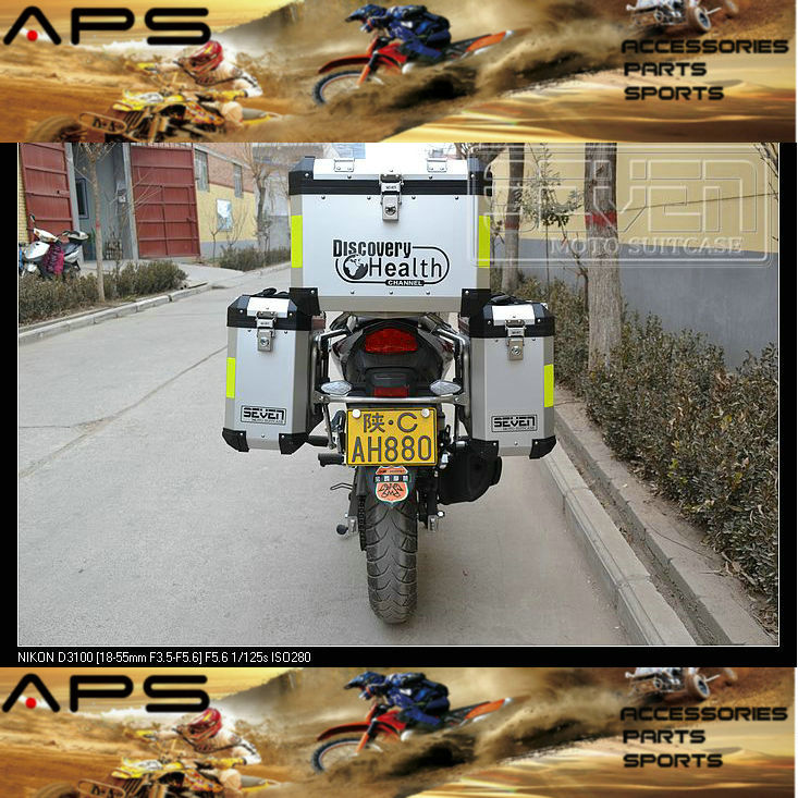 42l Aluminium Alloy Motorcycle Cargo Box/ Top Case Buy Motorcycle