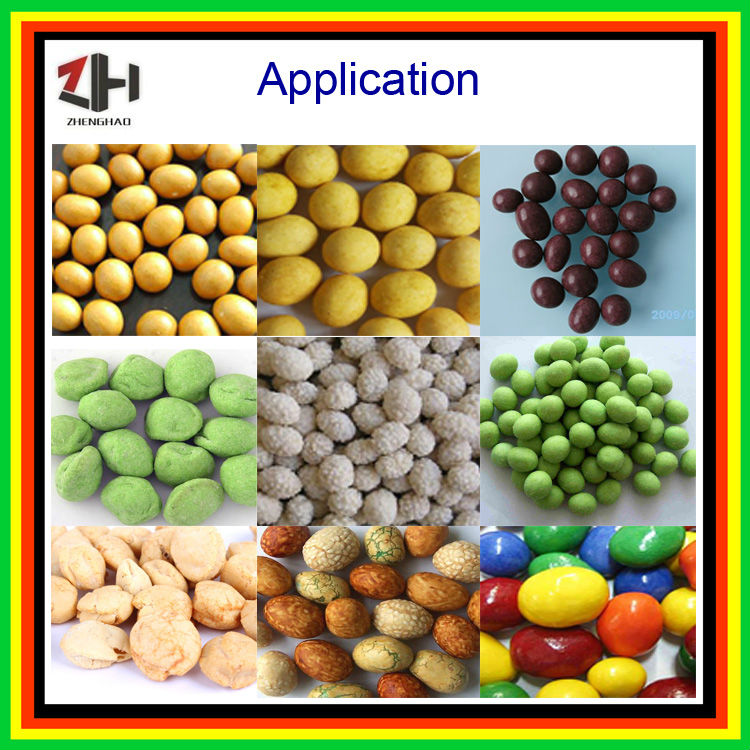 high quality sugar coating machine/ peanut coating machine