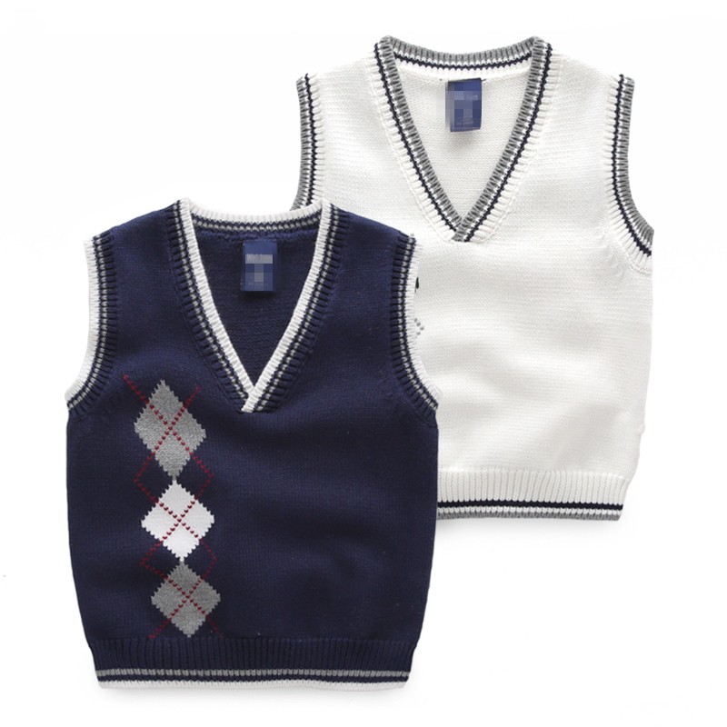 子供男の子セーターベスト編みパターン子供服のため中国卸売仕入れ・メーカー・工場