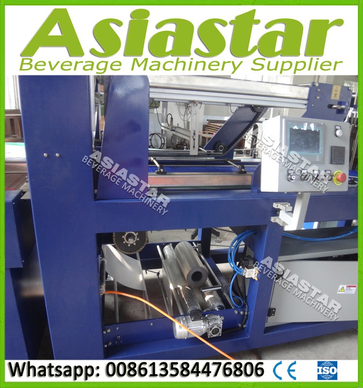 straighe type heat shrink film packing machine (7)