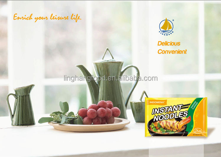 Instant cooking noodle With BRC,Halal certificate