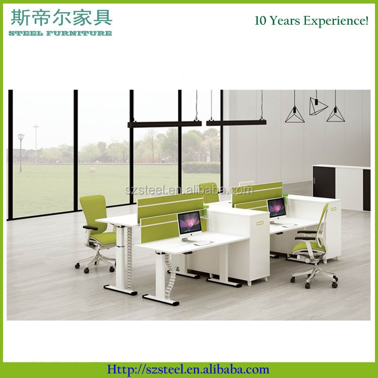 Electric Adjule Table Standing Desk L Shape Sfs Neat L 0002 Jpg