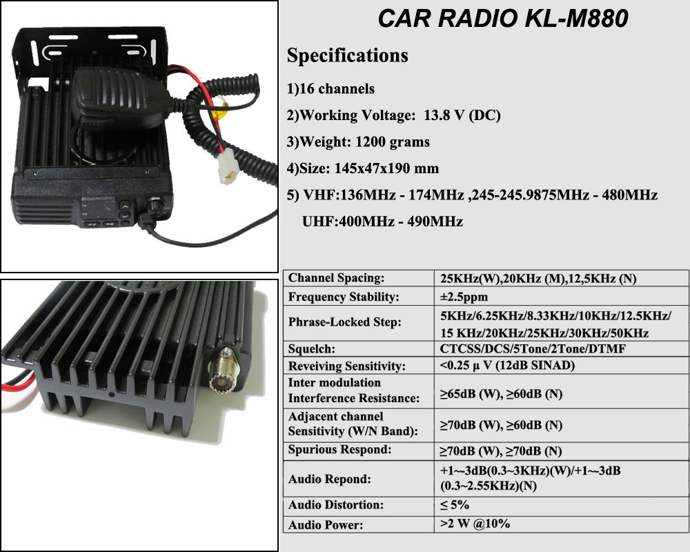 VHF Mobile Radio